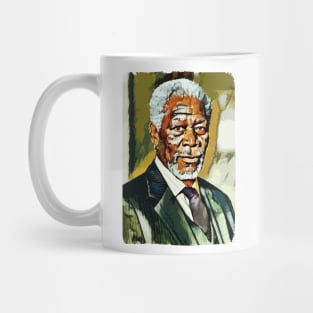 Mr. Freeman abstract fan art portrait Mug